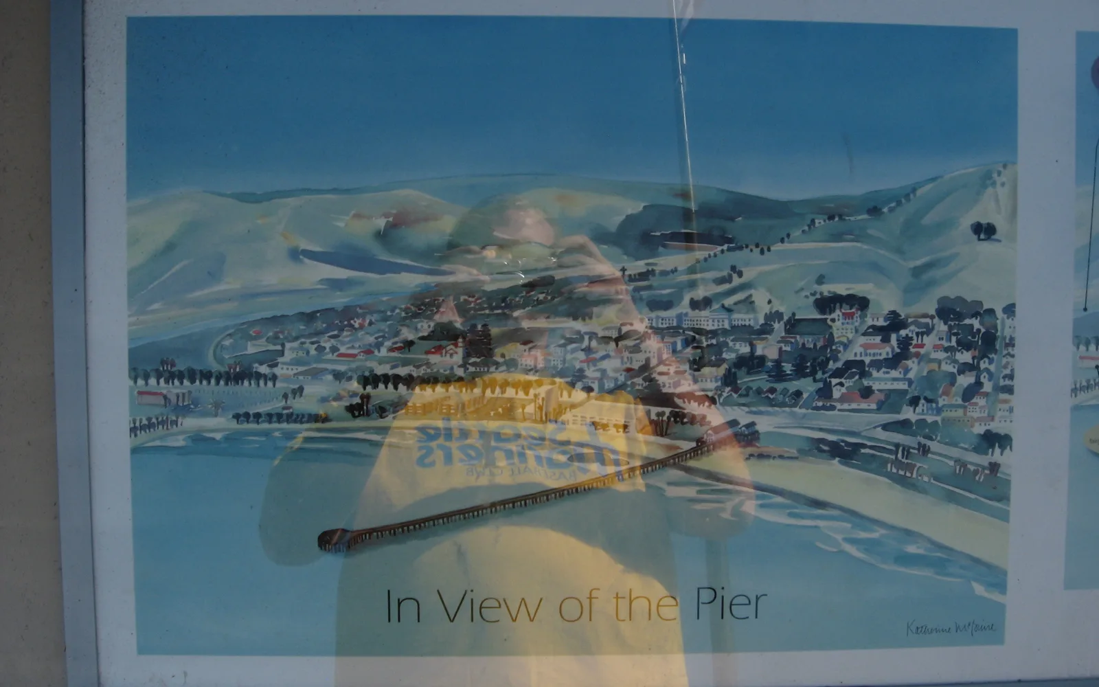 Ventura Pier extending into the Pacific Ocean with the Channel Islands visible in the distance